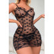 Lal Fashion Siyah Kalp Desenli Gecelik 15725 Lal Fashion Siyah Kalp Desenli Gecelik 15725