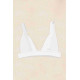 lal fashion Bikini Üstü Beyaz