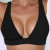 lal fashion Bikini Üstü Siyah