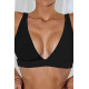 lal fashion Bikini Üstü Siyah