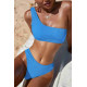 lal fashion Özel Fitilli Kumaş Bikini Üstü Mavi lal fashion Özel Fitilli Kumaş Bikini Üstü Mavi