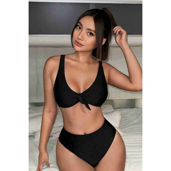 lal fashion Şık Bikini Üstü (Çıkartılabilir Kaplı) Siyah lal fashion Şık Bikini Üstü (Çıkartılabilir Kaplı) Siyah