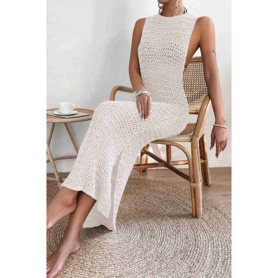 lal fashion Şık Örme Yırtmaçlı Pareo Plaj Elbisesi Kimono Krem lal fashion Şık Örme Yırtmaçlı Pareo Plaj Elbisesi Kimono Krem