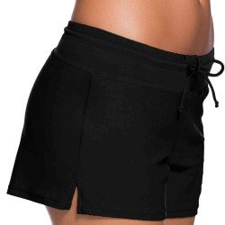 lal fashion Siyah Bayan Deniz Şortu