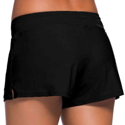 lal fashion Siyah Bayan Deniz Şortu