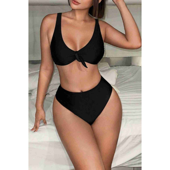 lal fashion Şık Yüksek Bel Bikini Altı Siyah lal fashion Şık Yüksek Bel Bikini Altı Siyah