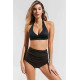 lal fashion Siyah Yüksek Bel Bikini Takım lal fashion Siyah Yüksek Bel Bikini Takım