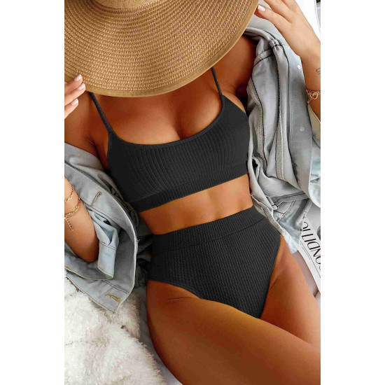 lal fashion Yüksek Bel Özel Kumaş BiKini Altı Siyah lal fashion Yüksek Bel Özel Kumaş BiKini Altı Siyah
