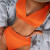 lal fashion Şık Bikini Üstü Turuncu