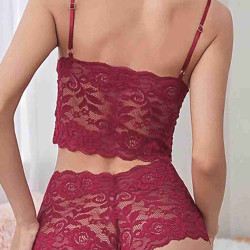 lal fashion Dantel Sütyen Külot Takım İç giyim Kırmızı lal fashion Dantel Sütyen Külot Takım İç giyim Kırmızı