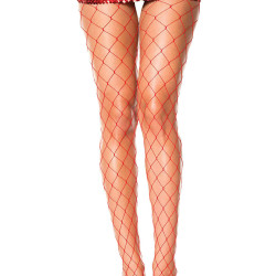 lal fashion Fileli Çorap Kırmızı