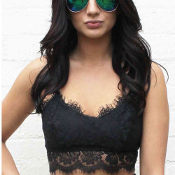 lal fashion Siyah Dantel Sütyen Büstiyer